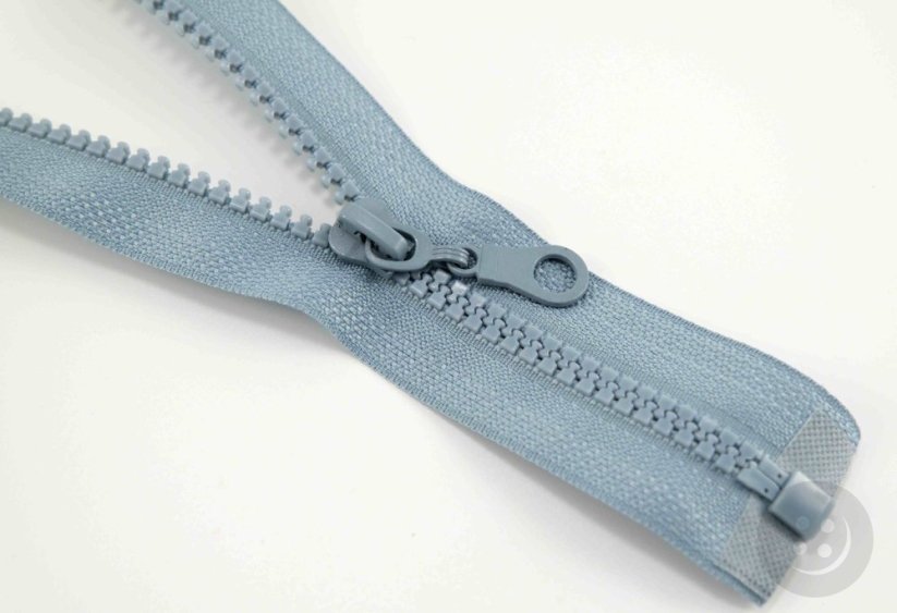 Dělitelný kostěný zip - délka (30 - 95 cm) - různé barvy