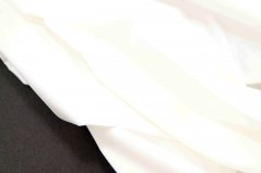 Balloon fabric coat white