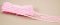 Silonová krajka -  růžová - šířka 2 cm