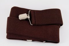 Herren Hosenträger - braun - Breite 5 cm