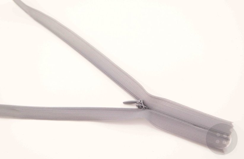 Reißverschluss - nicht teilbar - (3mm) verschiedene Farben - Länge 18 cm - 60 cm