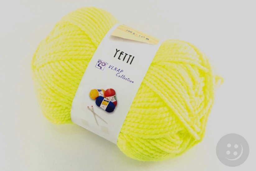 Yarn Yetti - neon yellow 50010