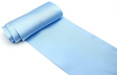 Breites hellblaues Satinband für Hochzeits- und Festdekorationen