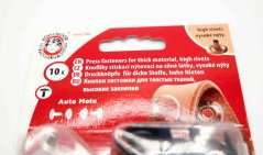 Auto-Moto cvoky na silné materiály - starokovová - priemer 1,5 cm - 10 ks