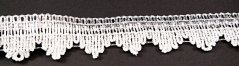 Posamentenborte - silber - Breite:  3,5 cm
