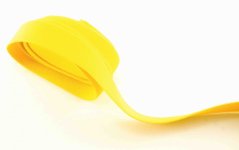 Children's soft elastic - yellow - width 2 cm