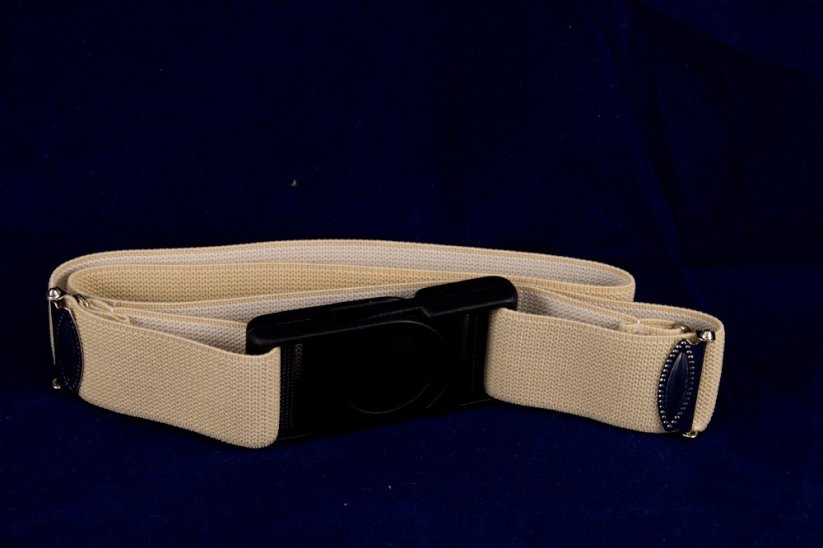 Children's belt - beige - width 2.5 cm