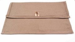 Luxury waffle tea towel - beige - size 50 cm x 70 cm