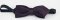 Men's bow tie - dark burgundy