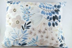 Herbal pillow for well-being - twigs with leaves - size 35 cm x 28 cm