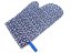 Topflappen mit Teflon und Magnet - Blaudruck - 1 Paar
