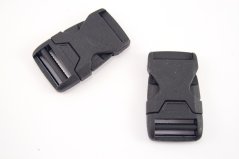 Trojzubec plastový - černý - průvlek 1 cm