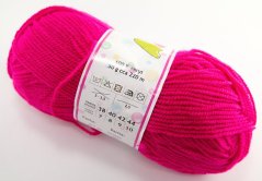 Garn Baby Original - dunkles Hot Pink 474