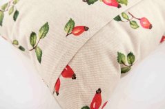 Herbal pillow for a peaceful sleep - rose hips - size 35 cm x 28 cm