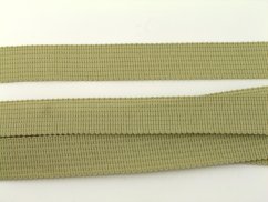 Grosgrain ribbon - medium beige - width 1.3 cm