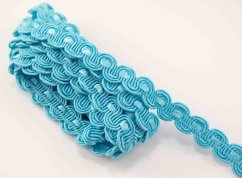 Galonový prýmek - modrá - šíře 1,2 cm