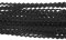 Ric Rac ribbon - black - width 0,3 cm