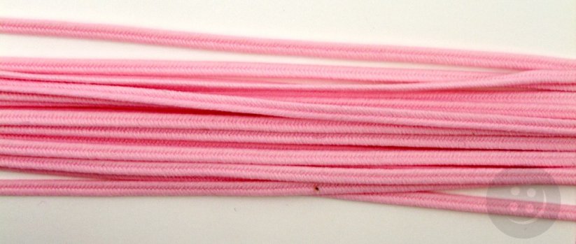 Sutaška - růžová - šíře: 0,3 cm