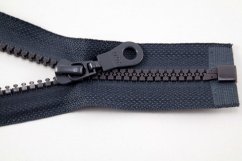 Dělitelný kostěný zip - délka (30 - 95 cm) - různé barvy