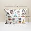 Kissen gefüllt mit BIO-Buchweizenschalen – Indianer und Traumfänger – Größe 35 cm x 28 cm