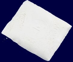 Textilkreide - weiß - Größe 5 cm x 4 cm