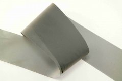 Našívací reflexní proužek - stříbrná - šířka 4 cm