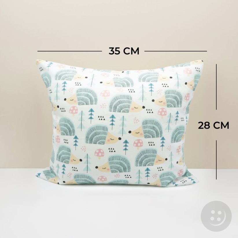 Herbal pillow Citrus calm - Hedgehogs - size 35 x 28 cm