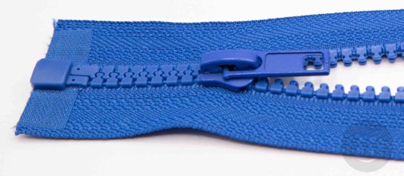 Dělitelný kostěný zip - délka (30 - 95 cm) - různé barvy