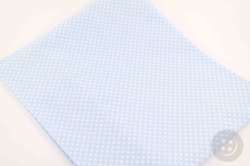Bavlněné šátky s malými puntíky - více barev - rozměr 65 cm x 65 cm - Barva šátku: bílá červená