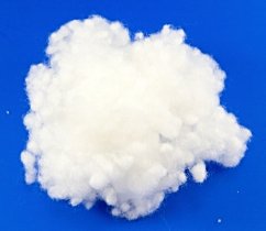 Výplňové kuličky z dutého vlákna - bílá - 500 g