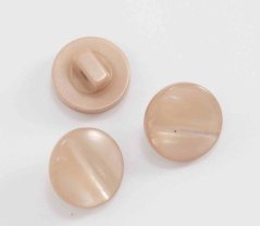 Knopf mit Unternaht - beige Perle - Durchmesser 1,23 cm