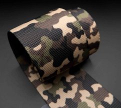 Army-Gurtband aus Polypropyle, extra strapazierfähig - Breite 4 cm