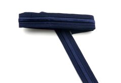 Lampas - dunkelblau - Breite 1,5 cm