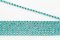 Rhinestone trim - green- width 0,4 cm
