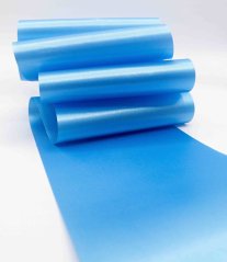 Luxusná saténová stuha - svetlá modrá - šírka 10 cm