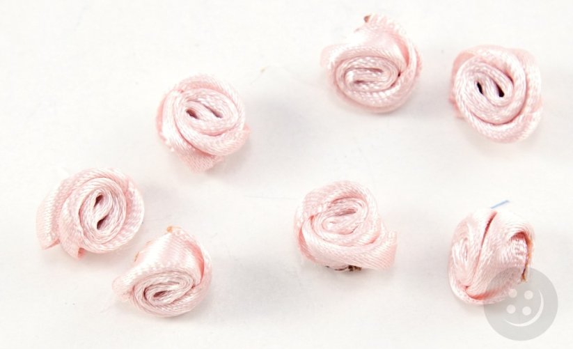 Sew-on flower - old rose - diameter 1 cm