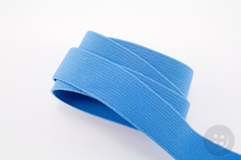 Colored elastic - blue - width 2 cm