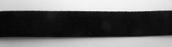 Velvet ribbon - black - width 1.3 cm