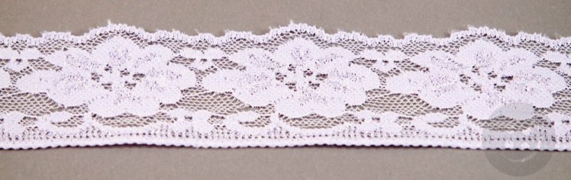 Polyester Lace - lavender - width 4 cm