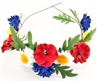 Head wreaths and flower decorations