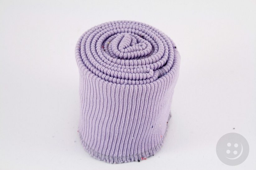 Elastic rib knit kit - light purple
