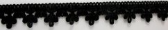 Decorative braid - black - width 2 cm