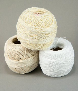 Kordonet cotton yarn sizes 10 - 80