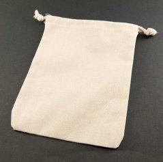 Vrecko bavlnené - režné - rozmer 15 cm x 20 cm