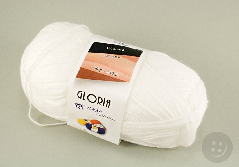 Yarn Gloria - white 57076