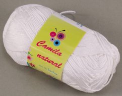 Yarn Camila natural - white - color number 2