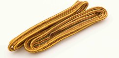 Šnúrky do topánok guľaté - farmárske - veľmi pevné - žltohnedé - dĺžka 100 cm