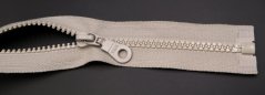 Dělitelný kostěný zip - délka (30 - 95 cm) - různé barvy