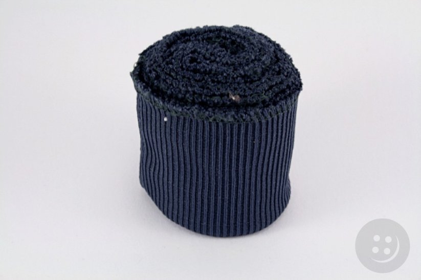 Elastic rib knit kit - dark gray