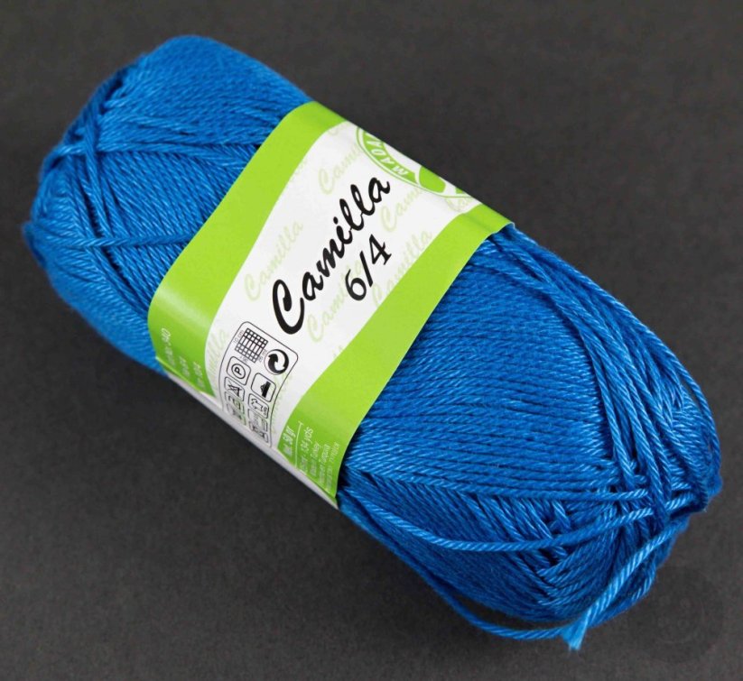 Yarn Camilla - blue - color number 4935
